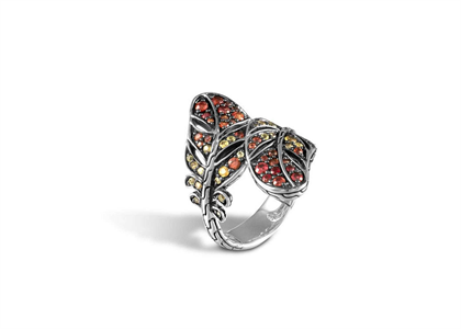 Double Leaf Shape Ring